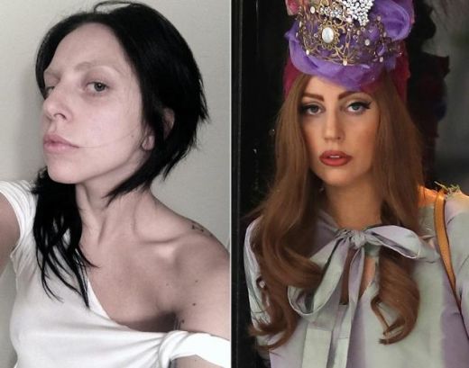 ŠAUSMU FOTO: Kā Lady Gaga izskatās bez meikapa?