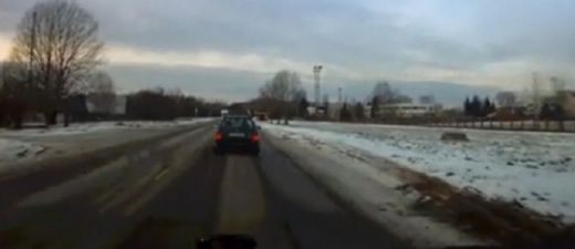 VIDEO: Kārtējais BMW, kas izcēlās...