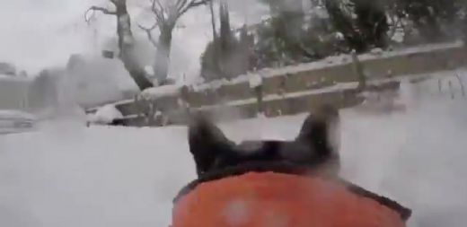VIDEO: Jautri! Lūk, kā sniega diena diena izskatās ar suņa acīm