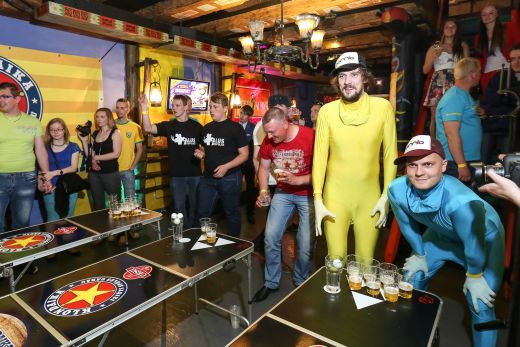 “Klondaikā” noslēdzies pirmais Vislatvijas “Beer Pong” čempionāts 