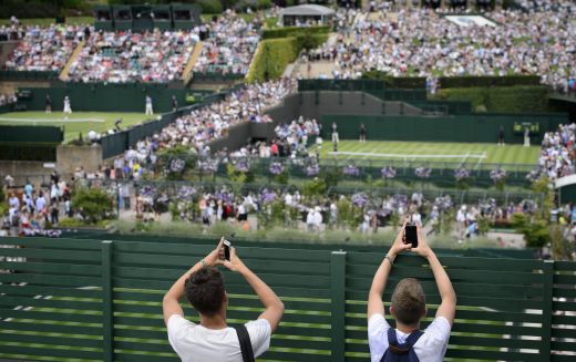 Piecas tehnoloģiju inovācijas slavenajā Vimbldonas tenisa turnīrā