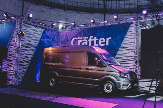 Jaunā Volkswagen Crafter testos izmantoti 700 auto